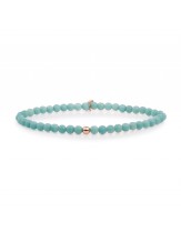 Sparkling Jewels SBRG-GEM12-ADD-4MM amazonite