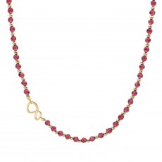 Sparkling Jewels NLK03G-G51-042 fuchsia quartz