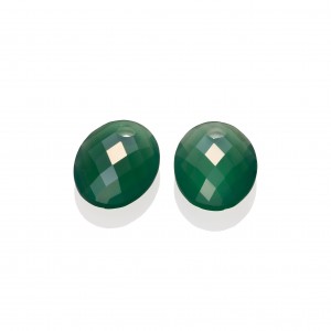 SPARKLING JEWELS EAGEM53-MO Green Onyx