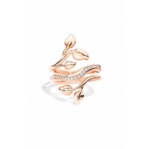 TAMARA COMOLLI - FAIRY LOOP RING R-FAI-Lo-pl-rg